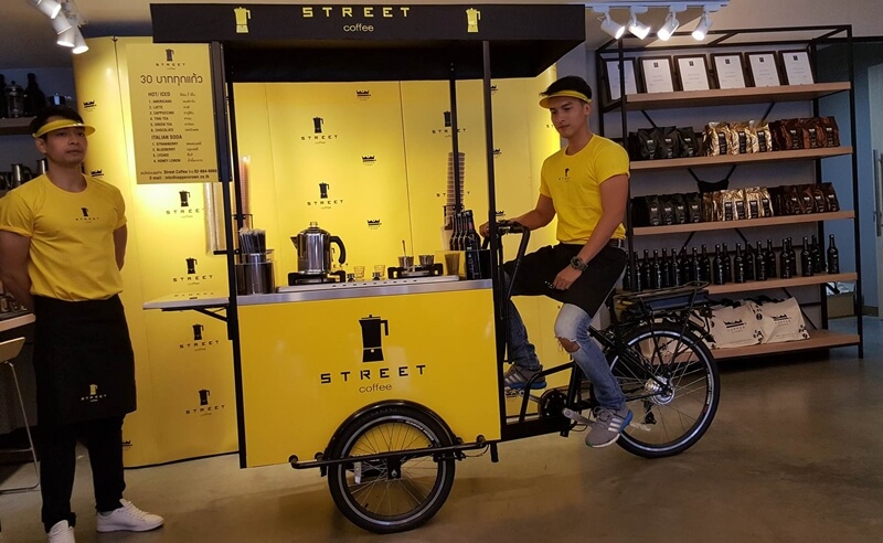 10 อันดับ แฟรนไชส์เครื่องดื่ม ขายดี 2025 7 3.Street Coffee 10 อันดับ แฟรนไชส์เครื่องดื่ม ขายดี 2018