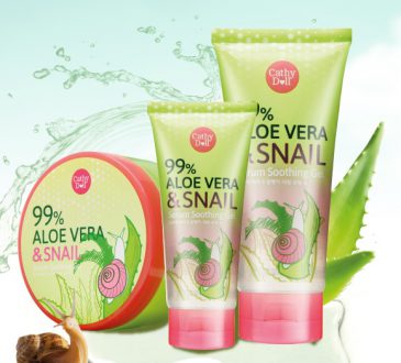 Cathy Doll Aloe Vera & Snail Serum Soothing Gel