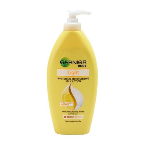 ครีมทาผิวขาวกระจ่างใส Garnier Body Light Extra Whitening Repairing Milk Lotion