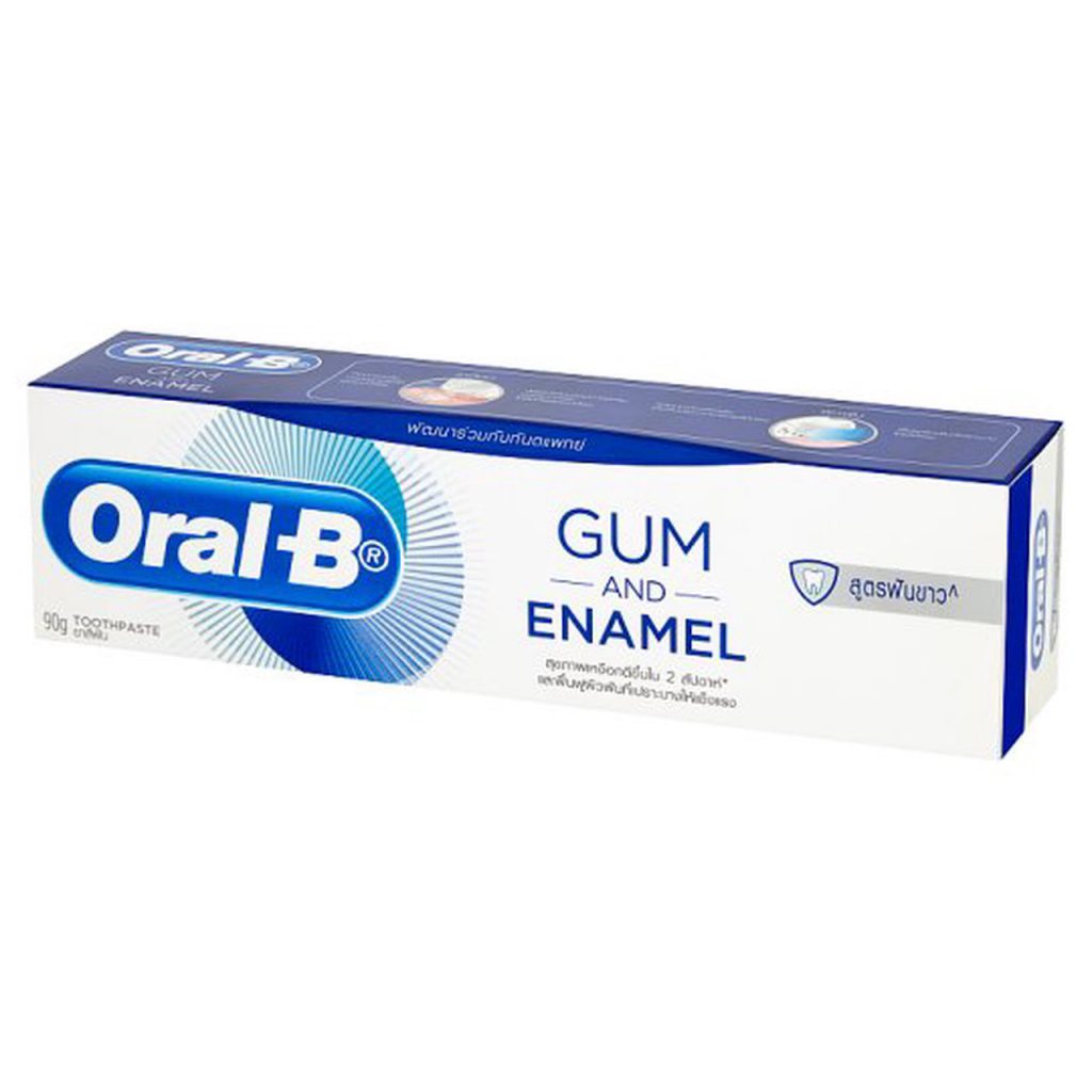 Oral-B ยาสีฟัน สูตร Gum And Enamel All Around Protection ยาสีฟันที่ดีที่สุด - 1