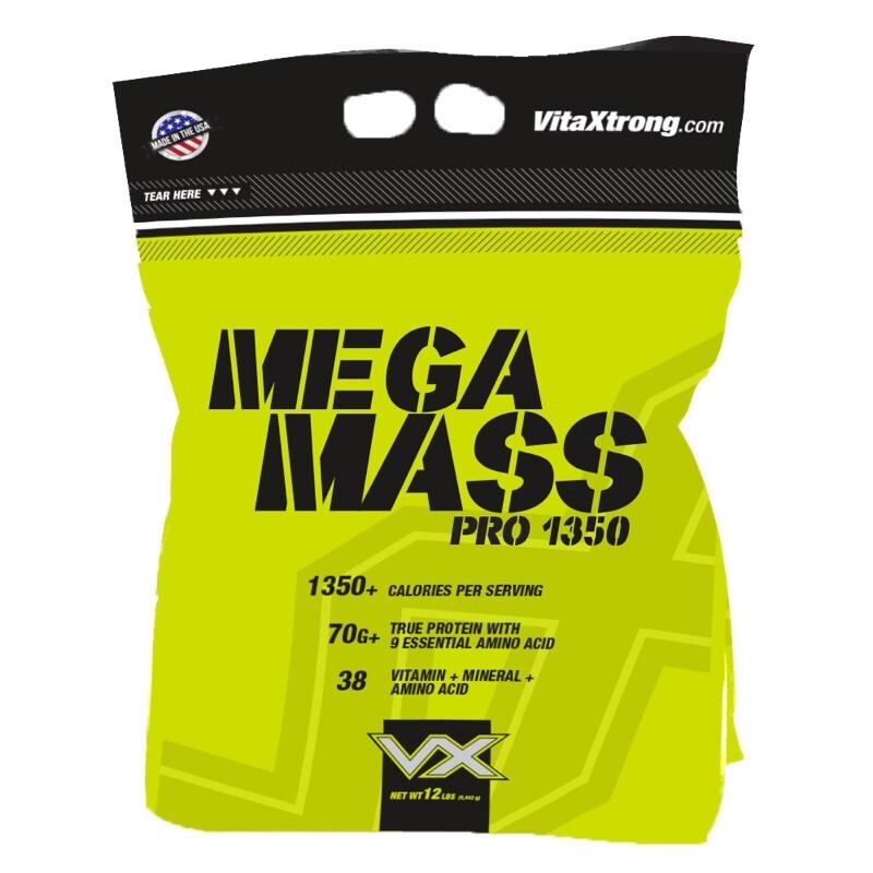 Vitaxtrong Mega Mass Pro 1350 Whey Protein - 1