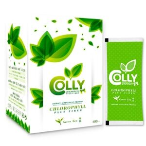 Colly Chlorophyll Plus Fiber อาหารเสริมบำรุงลำไส้ กระตุ้นกระเพาะ ขับสารพิษตกค้าง