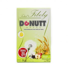 Donutt Fibely คอลลาเจน ช่วยให้ขับถ่ายง่าย รวมสารสกัดธรรมชาติ ปลอดภัย 100%