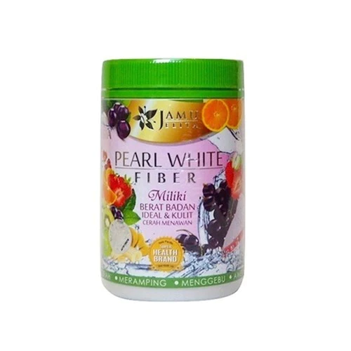 Jamu Jelita Pearl White Fiber คอลลาเจนไฟเบอร์ช่วยขับถ่าย อาหารเสริมสลายไขมัน