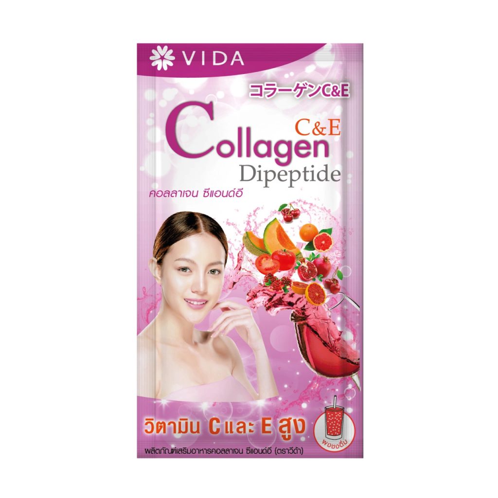 VIDA C&E Collagen Dipeptide คอลลาเจน ไดเปปไทด์ เกรดพรีเมียม
