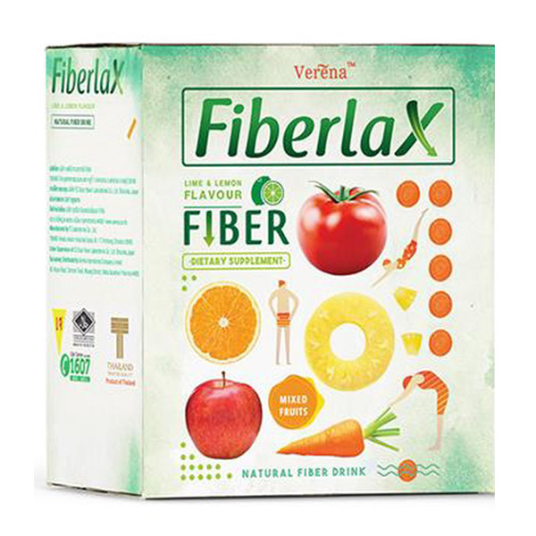 Verena Fiberlax คอลลาเจนดีท็อกซ์ลำไส้ เสริมการทำงานของระบบขับถ่ายดียิ่งขึ้น