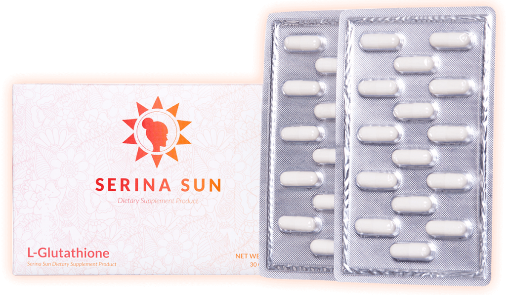 อาหารเสริมป้องกันแดดเพื่อผิวขาว SERINA SUN