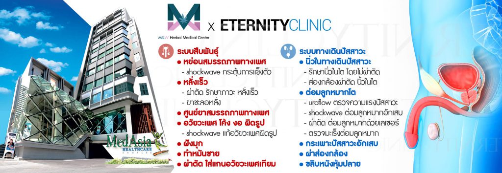 Eternity Clinic คลินิกรับทำหมันชาย ทุกความกังวลในการทำหมัน