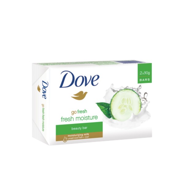 Dove Go Fresh Fresh Touch Beauty Cream Bar สบู่ผิวขาวบำรุงผิว เพิ่มความนุ่มให้ผิว