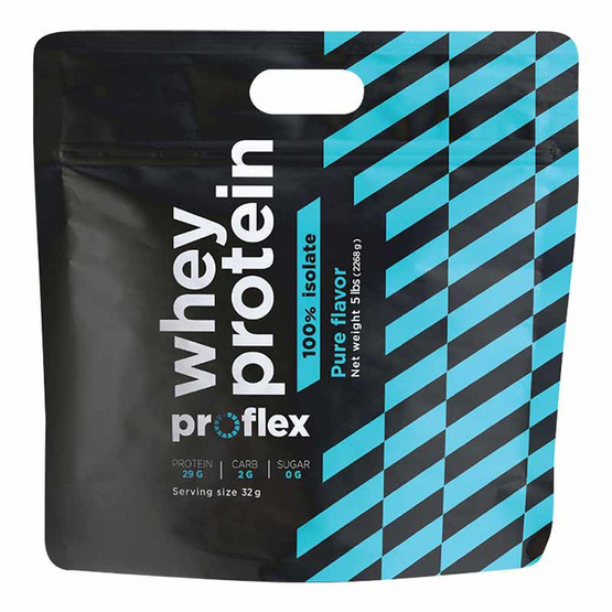 ProFlex Whey Protein Isolate Pure (5 lbs.) เวย์โปรตีนลดน้ำหนัก ออกกำลังกายง่าย
