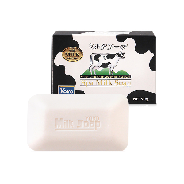 Yoko Spa Milk Soap สบู่ผิวขาว ส่วนผสมธรรมชาติส่งตรงจากประเทศญี่ปุ่น