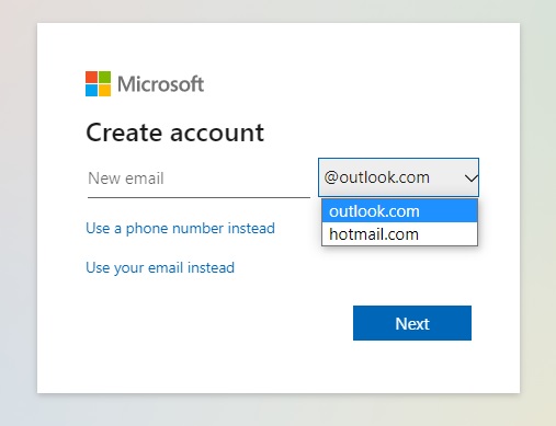 วิธีสมัครอีเมล Hotmail - 3