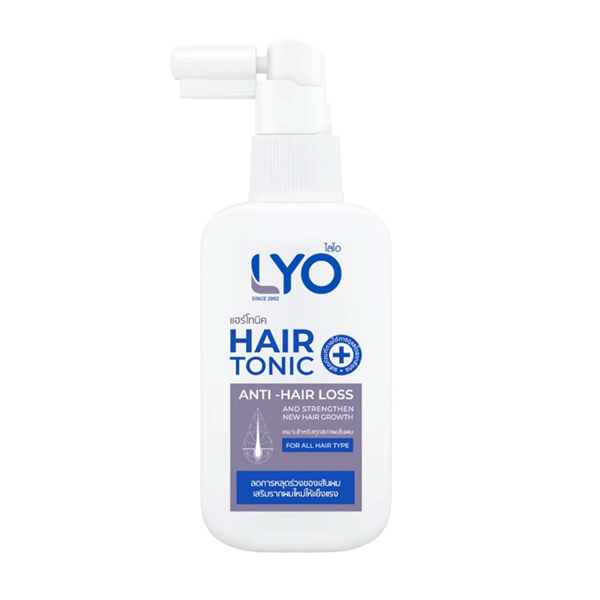 LYO Hair Tonic เซรั่มปลูกผม คุณภาพดี แก้ปัญหาเรื่องของเส้นผมทุกอาการหายชะงัก