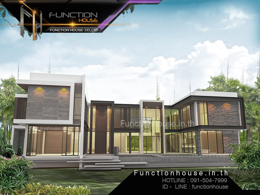 Functionhouse บริษัทรับสร้างบ้านโมเดิร์น พร้อมราคา รับประกันทุกรูปแบบบ้านที่คิดมาให้เลือก
