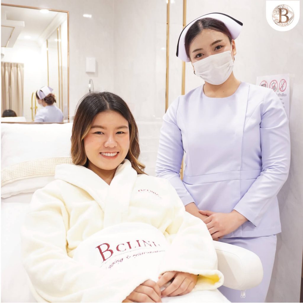 รีวิวฉีดฟิลเลอร์แก้ม - B Clinic