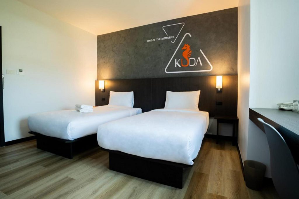 Kuda Asia Hotel Bang Saen บริการห้องพักบางแสน ชลบุรี ใกล้ชายหาดบางแสนและหาดวอนนภา
