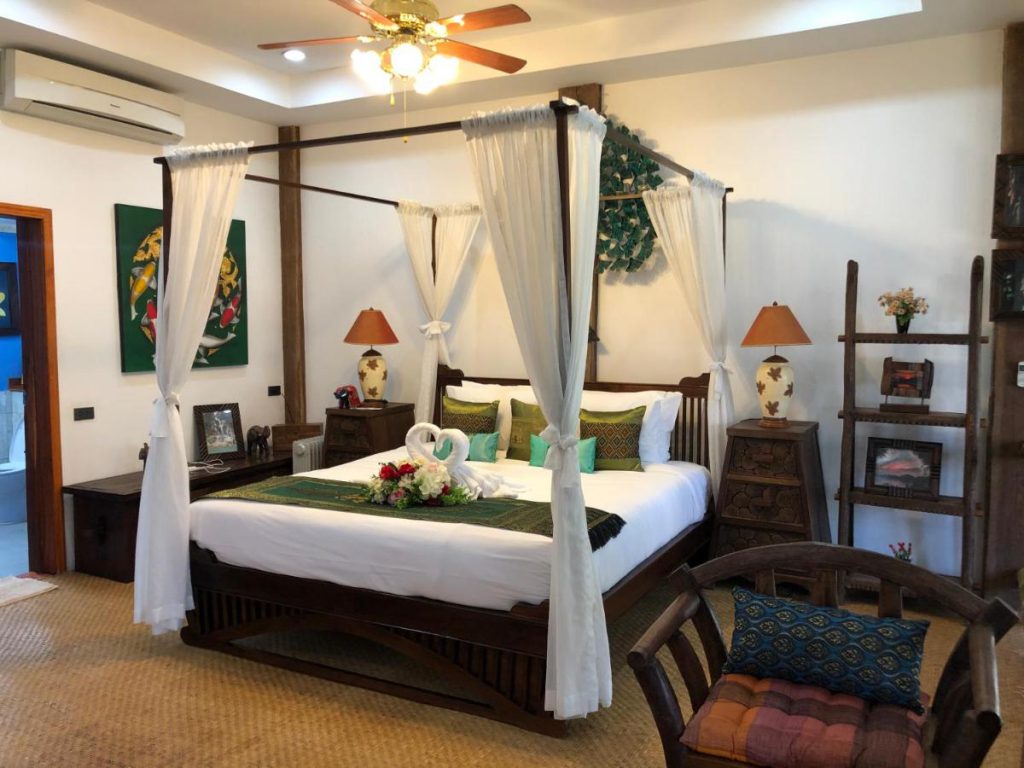 10 ที่พักหลวงพระบาง สปป.ลาว เมืองมรดกโลก จุดท่องเที่ยวเมืองเก่าที่น่าสนใจ 7 On The Mekong Resort บ้านพักหลวงพระบาง สปป.ลาว บรรยากาศริมธรรมชาติสบาย ๆ