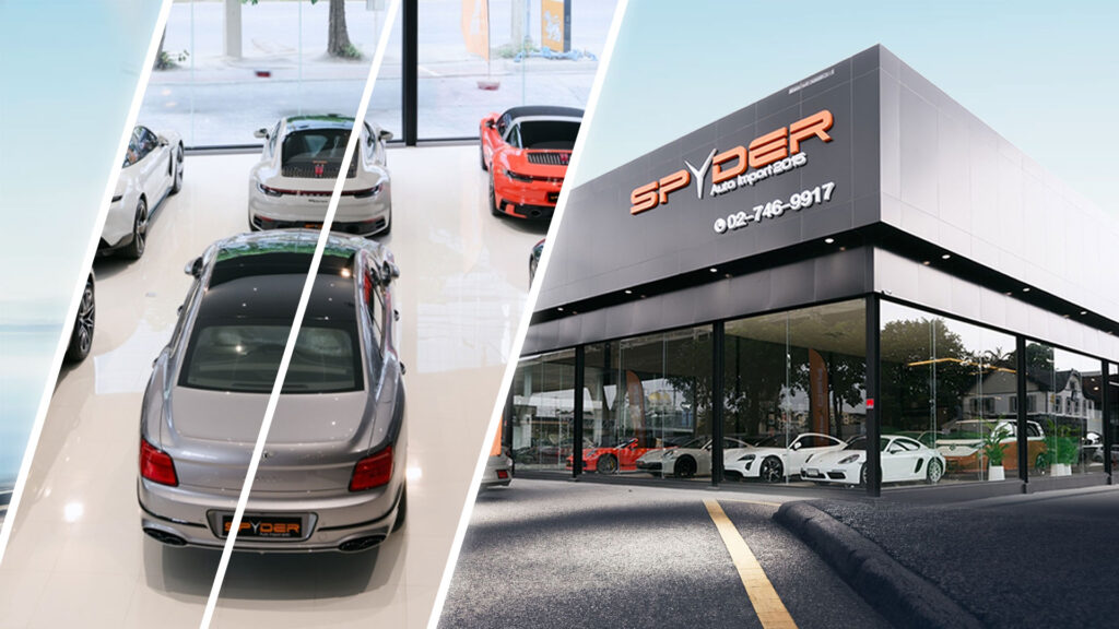 Spyder Auto Import อู่ซ่อมรถสปอร์ต ซุปเปอร์คาร์ นำเข้ารถพร้อมซ่อมตรวจเช็คให้บริการ