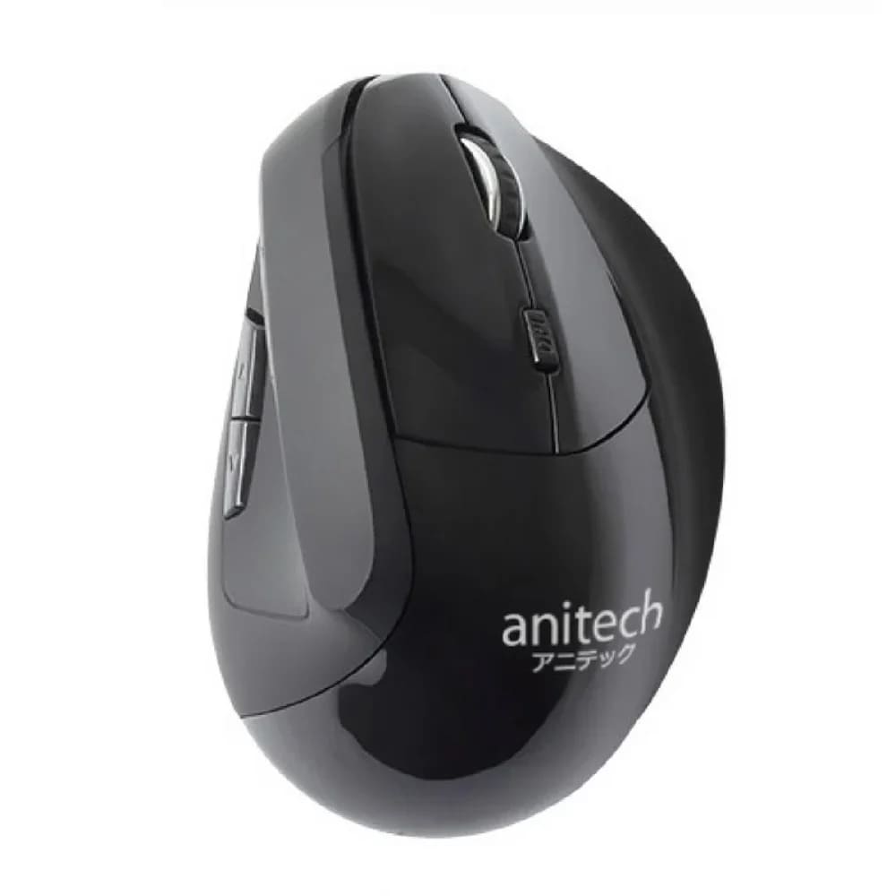 Anitech W225 Wireless Mouse เมาส์เพื่อสุขภาพดีไซน์ทันสมัย ระบบ Silent ลดเสียงขณะคลิ๊ก