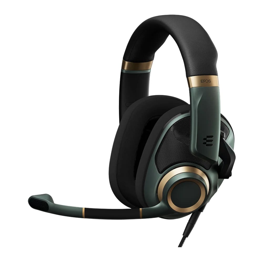 EPOS H6PRO Gaming Headset Racing หูฟังเกมมิ่งดีไซน์ล้ำสมัย เสียงนุ่มฟังชัดเป็นธรรมชาติ