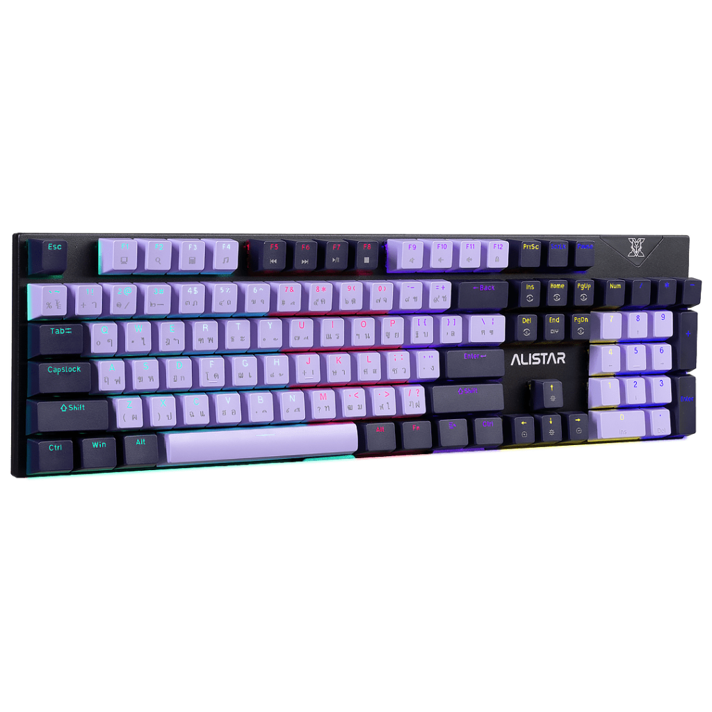 Nubwo Alistar X33 CIY Mechanical Gaming Keyboard คีย์บอร์ดเกมมิ่ง เพิ่มอิสระการตกแต่งสีได้อย่างเต็มที่