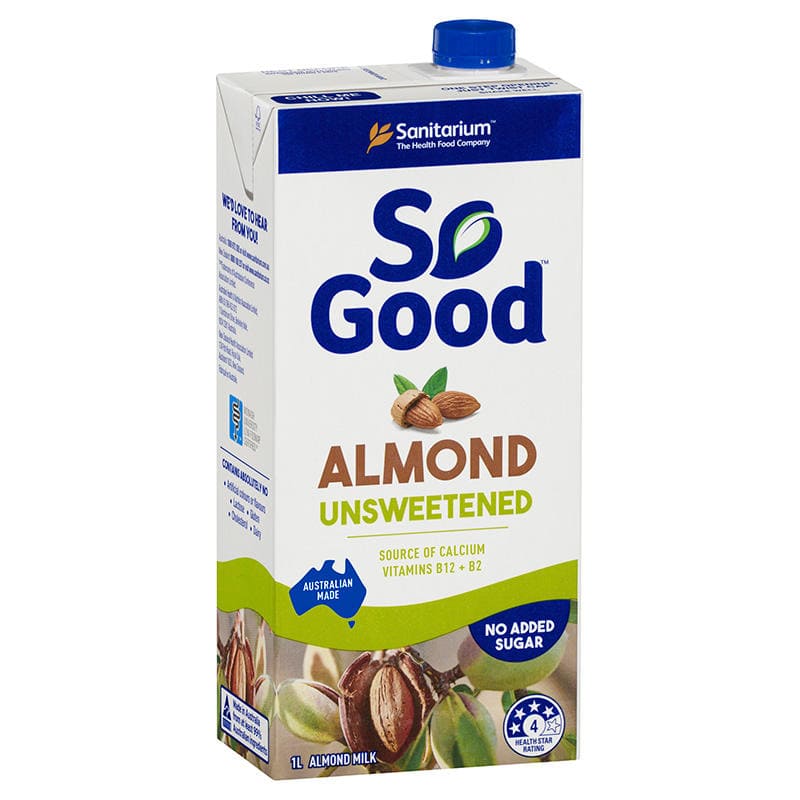 So Good Almond Milk Unsweetened นมอัลมอลด์สำหรับคนท้อง รสชาติดี ไม่มีน้ำตาลผสม