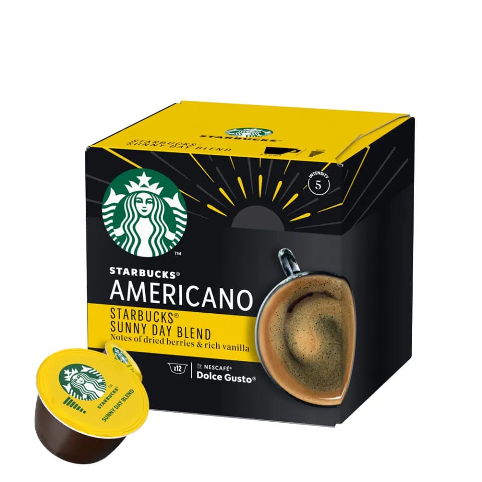 Starbucks Americano กาแฟดำแบรนด์ยอดนิยม สัมผัสรสชาติกลมกล่อม หอมละมุนได้เต็มแก้ว