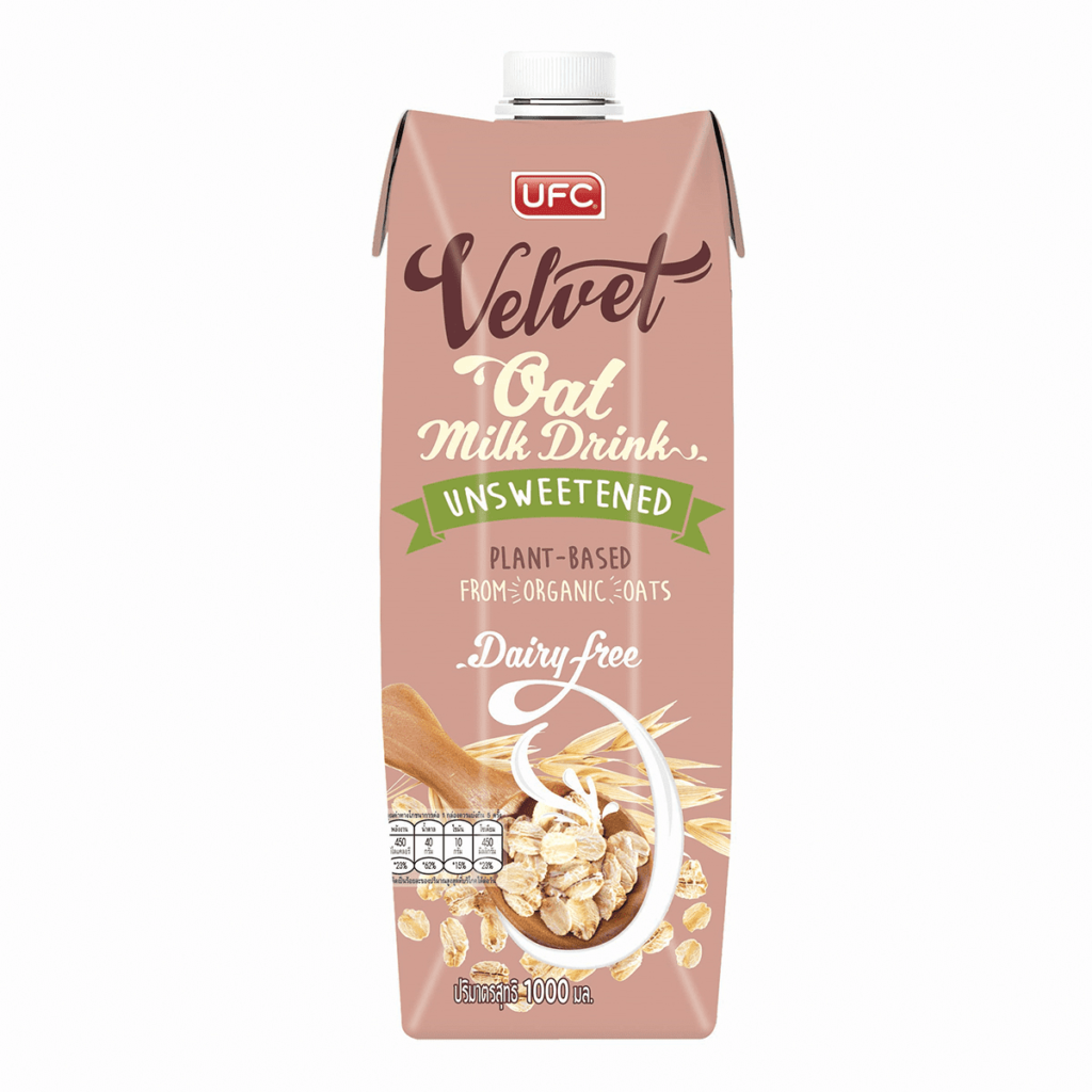 UFC Velvet Oat Milk Unsweetened นมสำหรับคนตั้งท้อง เพิ่มประสิทธิภาพระบบประสาทแข็งแรงขึ้น
