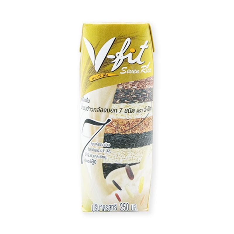 V-FIT Seven Rice นมสำหรับคนท้องสกัดจากข้าวกล้อง กลมกล่อมทุกรสสัมผัสหอมมัน รสชาติดี