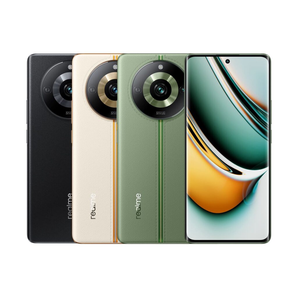 XiaoMi Realme 11 Pro โทรศัพท์ Android ราคาไม่เกิน 15000 วัสดุของตัวเครื่องทนทานดีไซน์ล้ำสมัย