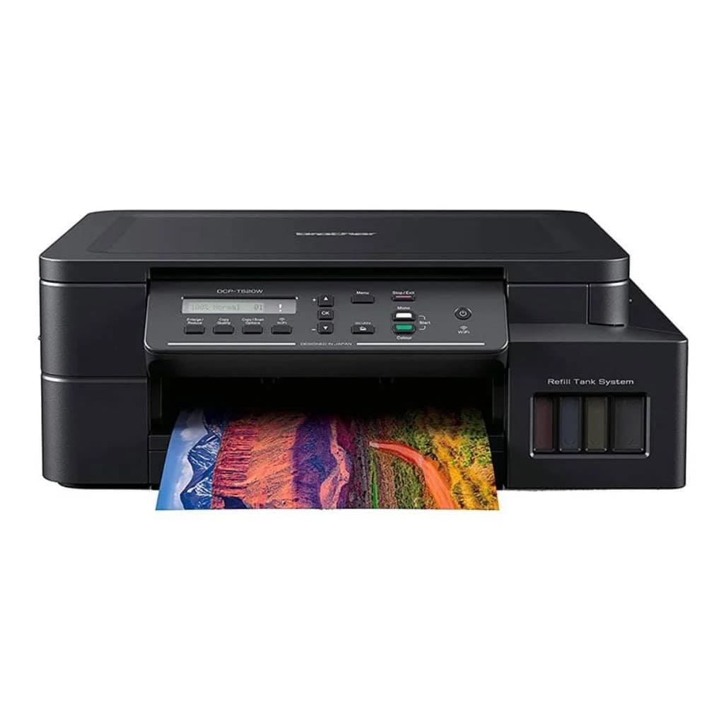 Brother รุ่น DCP-T520W Ink Tank Printer เครื่องปริ้นคุณภาพดี งานสวย พิมพ์สีไม่มีเพี้ยน