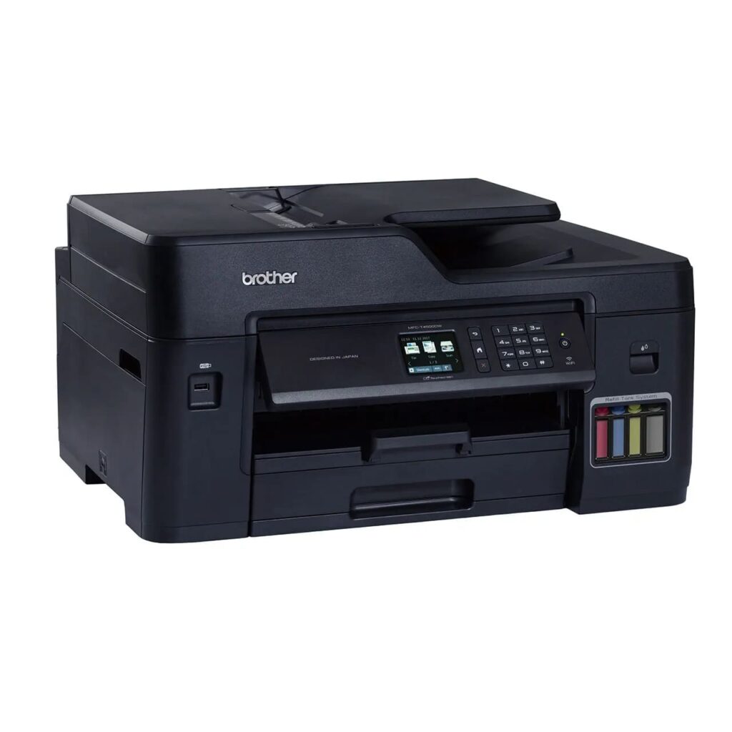 Brother รุ่น MFC-T4500DW เครื่องปริ้นระบบพิมพ์อัตโนมัติ ฟังก์ชั่นสั่งการสะดวกง่ายทุกงานพิมพ์สั