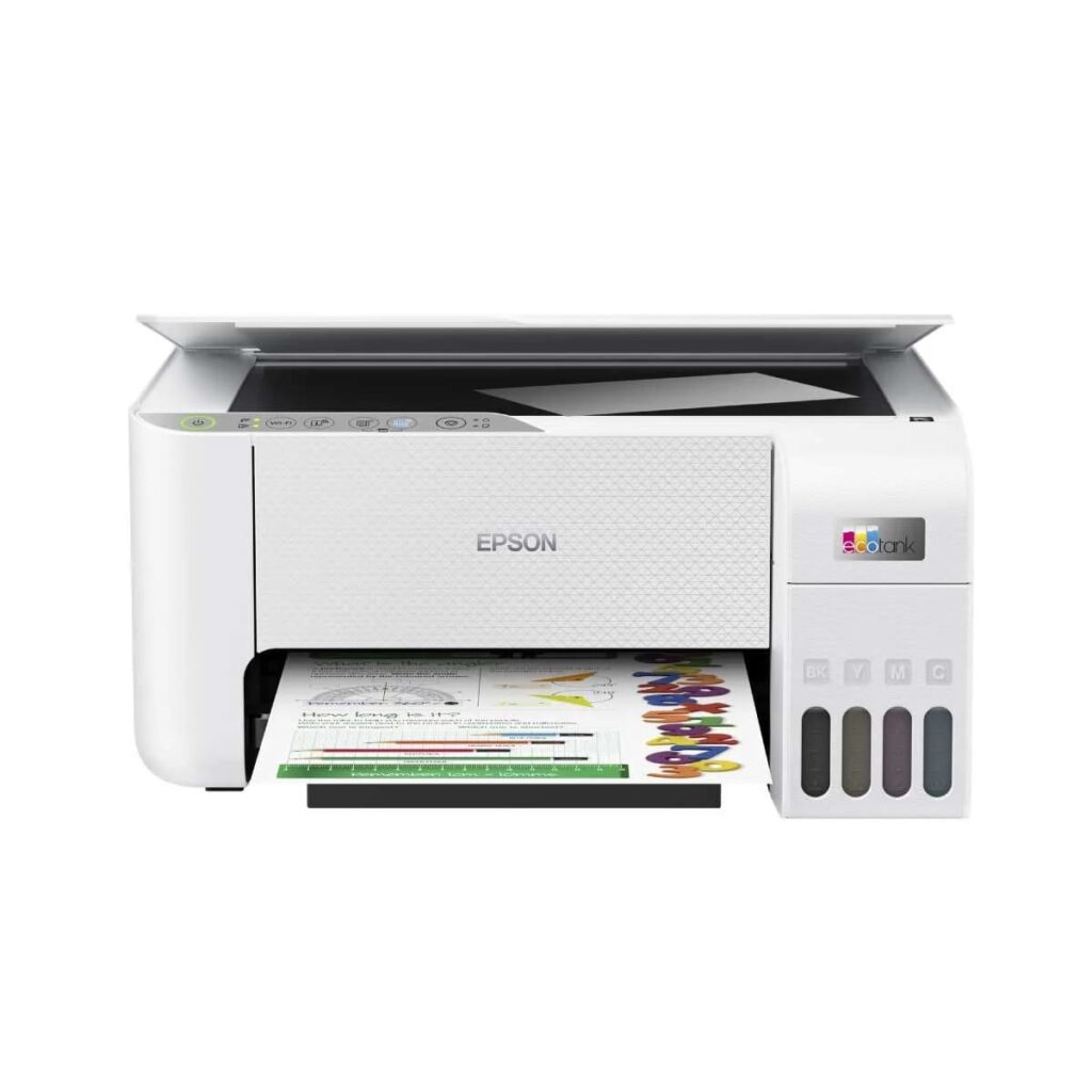 EPSON รุ่น L3256 เครื่องปริ้นและถ่ายเอกสาร ระบบการเชื่อมต่อสั่งงานทำได้รวดเร็วไม่มีสะดุด