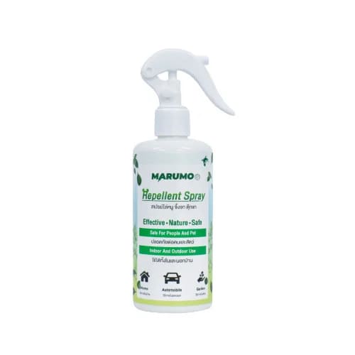 Marumo REPELLENT SPRAY สเปรย์ไล่หนู สูตรส่วนผสมออร์แกรนิค ผลิตจากสมุนไพรธรรมชาติ
