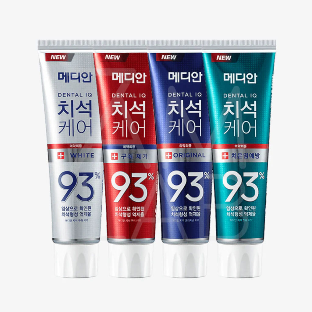 Median Dental Mild Herb Toothpaste ยาสีฟันลดกลิ่นปาก สูตรยอดนิยมส่งตรงจากประเทศเกาหลี