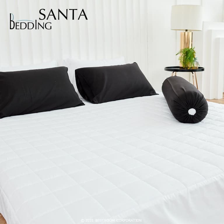 SANTA Bedding รุ่น Supersoft ผ้าปูที่นอนคุณภาพดี ถักทอด้วยวิธีพิเศษให้เนื้อผ้าสัมผัสนุ่มสบาย