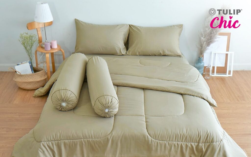 TULIP CHIC ผ้าปูที่นอนเส้นใยไมโครพลัส สัมผัสของการนอนเบาสบาย นอนหลับได้เต็มอิ่มตลอดคืน