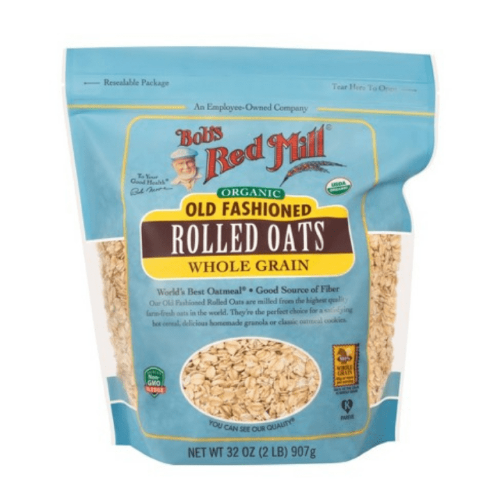 Bob's Red Mill Organic Rolled Oat ข้าวโอ๊ต ออร์แกนิค รสสัมผัสดี ไม่เหนียวแข็งจนเกินไป
