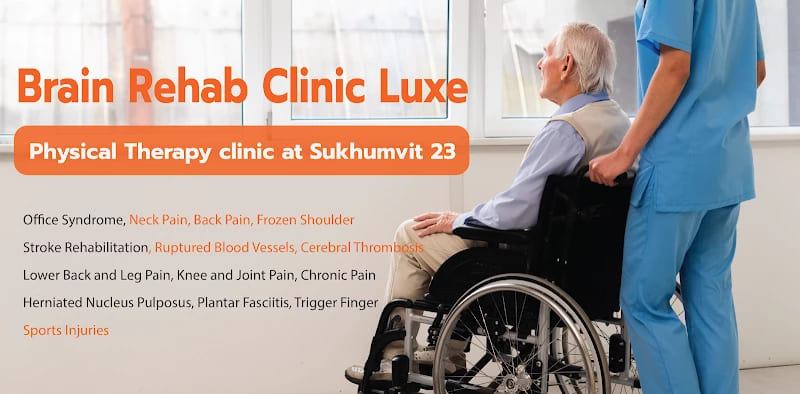 Brain Rehab Physio Clinic บริการกายภาพบำบัด กรุงเทพ ลดอาการปวดหลัง ปวดร้าวสะสมจนรู้สึกหายดี