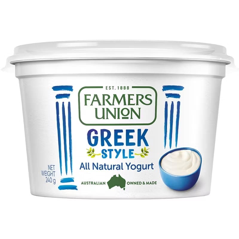 Farmers Union Greek Yogurt โยเกิร์ต รสธรรมชาติ กระบวนการผลิตได้คุณค่าสารอาหารคับถ้วย