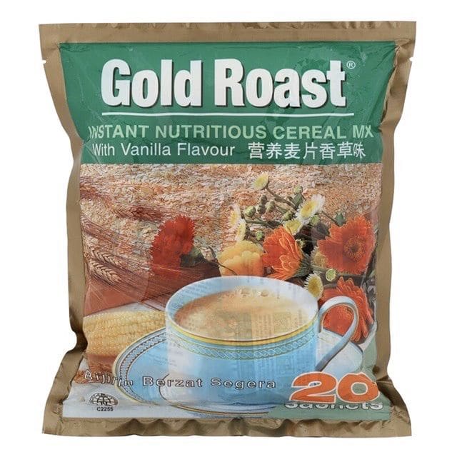 Gold Roast Instant Nutritious Cereal Mix ข้าวโอ๊ต แบบชงดื่ม มีให้เลือกทุกรสชาติชงกินง่าย