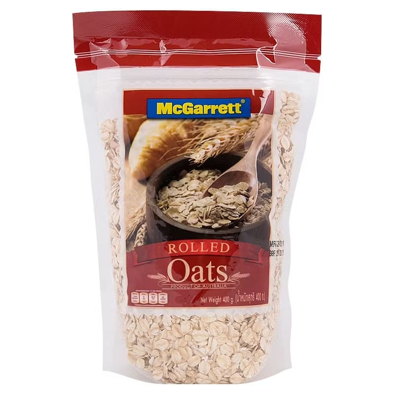 McGarrett Rolled Oats ข้าวโอ๊ต ยี่ห้อยอดนิยม ปรุงแต่งอาหารทุกรสชาติได้อย่างมั่นใจ
