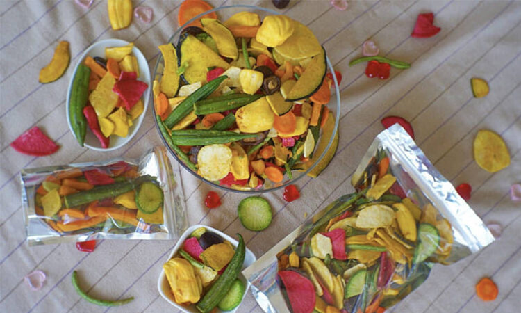 Which brand of crispy vegetables is delicious