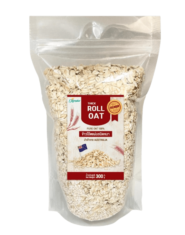 Xongdur Thick Roll Oat ข้าวโอ๊ต รสชาติดี เพิ่มรสชาติอาหารปรุงสุกกินง่าย นุ่มละมุนไม่แข็งกระด้างจน