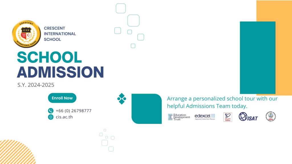 Crescent International School โรงเรียนอินเตอร์ในกรุงเทพ เสริมสกิลการใช้ภาษาและทักษะเข้าสังคม