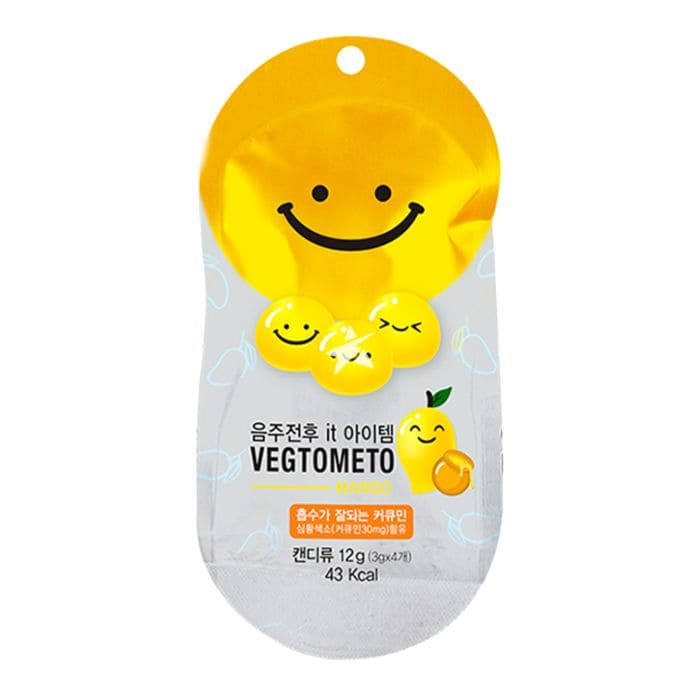 Vegtometo Jelly ยาแก้แฮงค์ใน 7-11 สไตล์ของตัวยาผลิตออกมาให้หยิบกินได้ง่าย พกกินได้ทุกงานปาร์ตี้