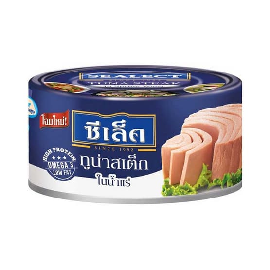 10 อันดับ อาหารคีโตใน 7-11 กินง่าย รับสารอาหารที่เพียงพอได้อย่างไม่ต้องกังวล 9 ซีเล็ค ทูน่าสเต็กในน้ำแร่ อาหารคีโตใน 7-11 เสริมคุณประโยชน์รับสารอาหารไขมันดี โปรตีนเน
