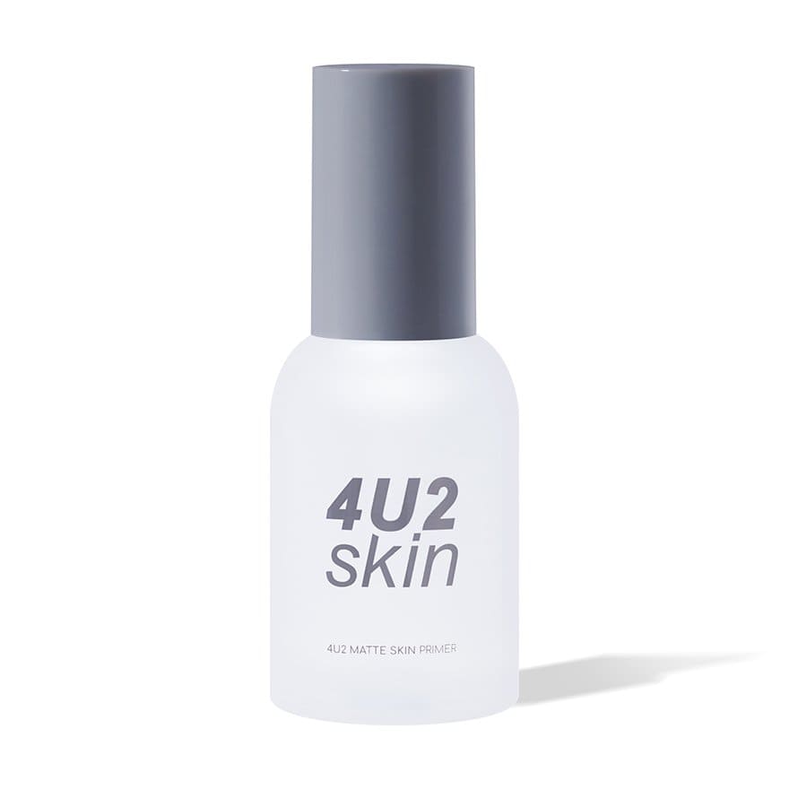 4U2 Matte Skin Primer ไพรเมอร์ เนื้อสัมผัสผิวร่วมกันรองพื้น ติดแน่นอยู่ได้นาน
