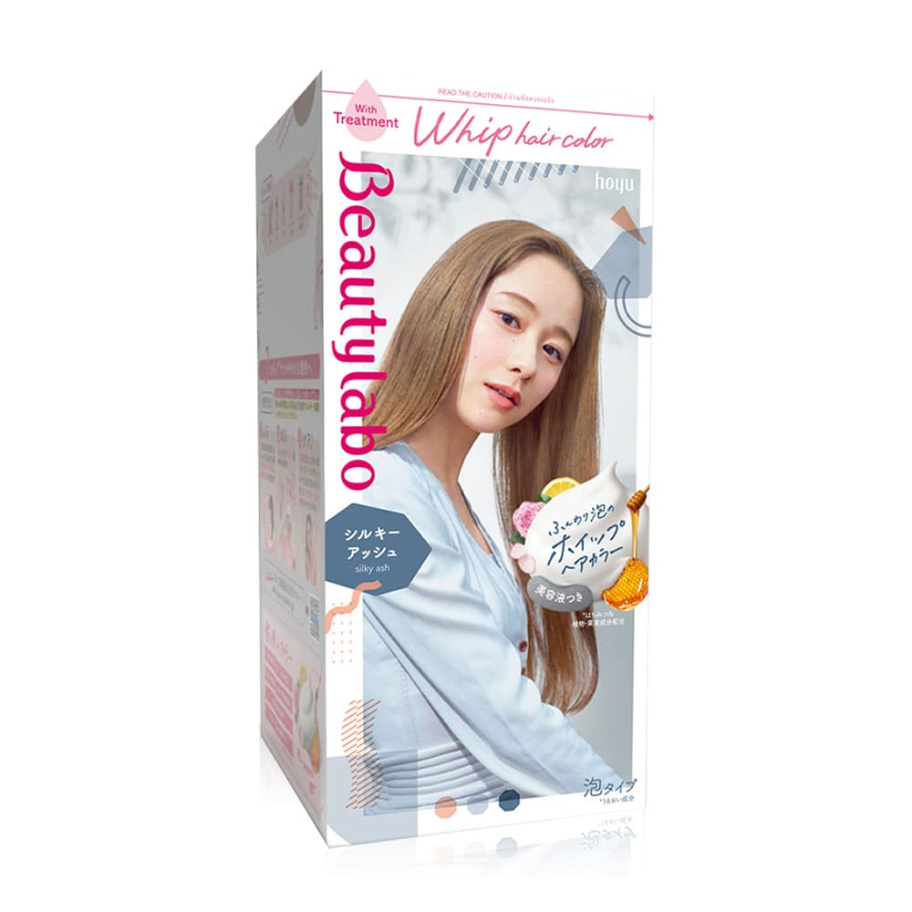 Beautylabo Whip Hair Color ยาย้อมผมแบบสระ ปรับทุกเฉดสีสวย กลิ่นหอมดอกกุหลาบ