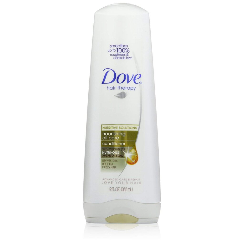 Dove Hair Therapy Nourishing Oil Care conditioner ครีมนวดผม สูตรส่วนผสมน้ำมันธรรมชาติเข้มข้น